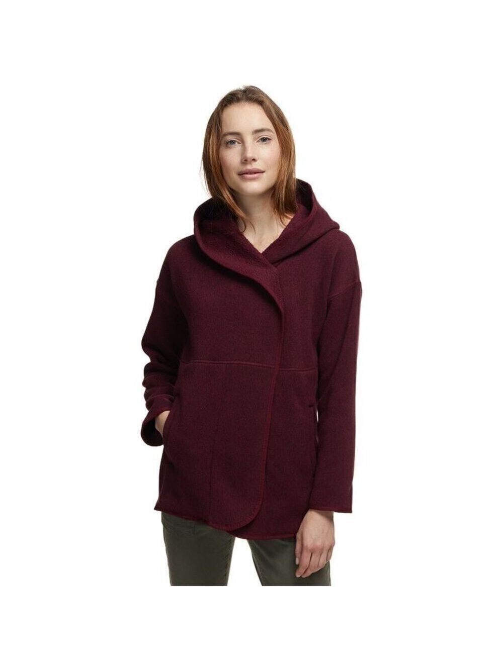 THE North Face "Crescent Hooded Wrap Sweater" BNWT